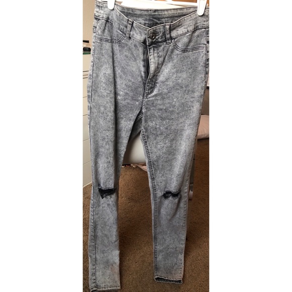 Washed Grey Jeans - Picture 2 of 4